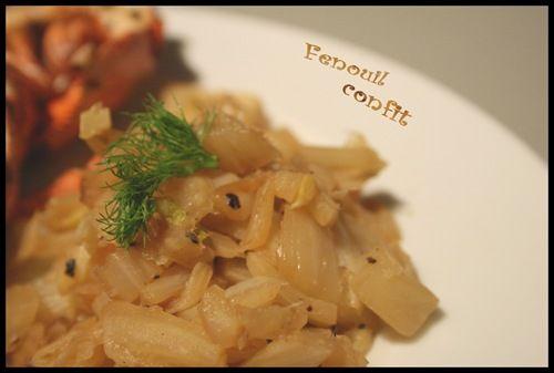 ** La fin tragique d'un Homard: rôti au four , beurre citronné et fenouil confit ... la recette du poissonnier** homard rôti (3)