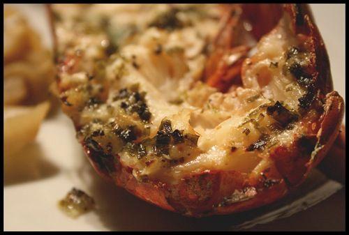 ** La fin tragique d'un Homard: rôti au four , beurre citronné et fenouil confit ... la recette du poissonnier** homard rôti (1)