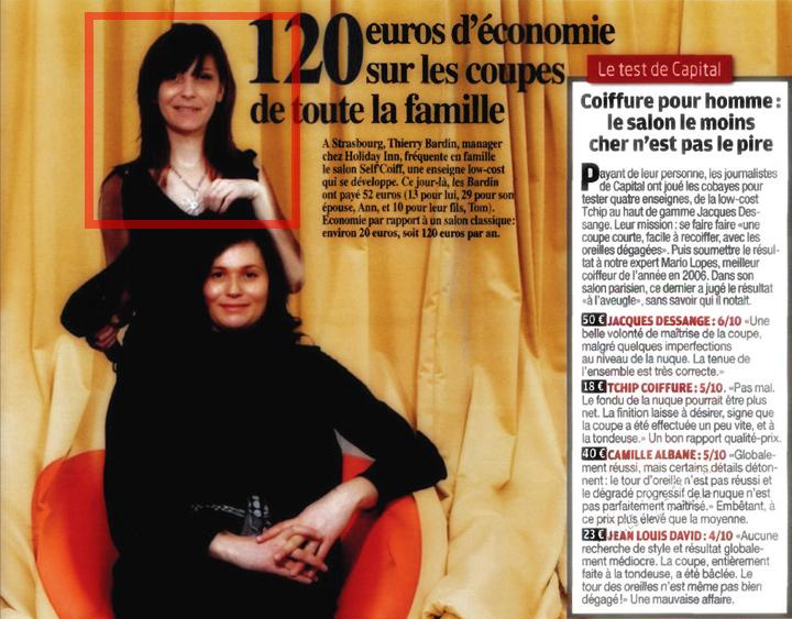 Calipette est dans le magazine Capital n°210 de Mars 2009 Calipette Tania