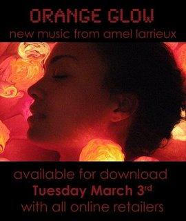 Nouveautés Amel Larrieux Orange Glow Premier Single sorti Nulle Part attendant nouvelles concernant prochain album