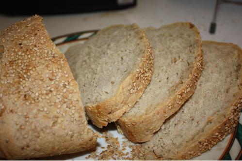 Pain au sésame et au levain kayser