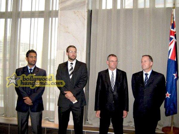 [PHOTOS] Preity Zinta & Indian Cricket team in NZ Parliament
