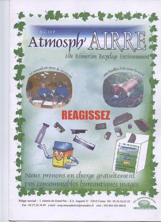 Collecte de cartouches imprimantes sur andernos et la coban COLLECTE_CARTOUCHES_ATMOSPHERE