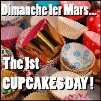 Cupcakes noix-confiture de lait pour le 1st Cupcake Day !!