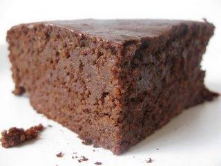 Gateau au chocolat et aux pois chiches