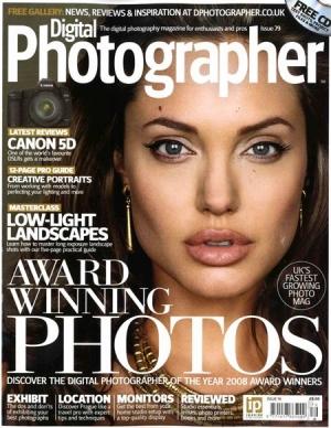Angelina Jolie en Une pour l'édition anglaise d'avril