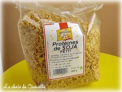 Croquettes panées de légumes râpés et protéines de soja -sans oeuf- Prot_ines_soja