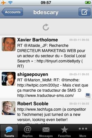 tweetie-4 Tweetie le client Twitter pour liPhone supporte maintenant Ping.fm et le Retweet