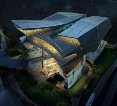 Centre culturel à Singapour par Aedas