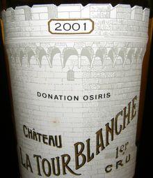 Tour Blanche 2001 (Sauternes)