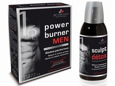 POWER BURNER MEN et SCULPT DETOX pour retrouver sa ligne !