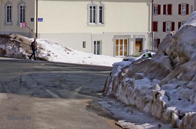 Photos du jour: 15 mars 2009 La Chaux-de-Fonds: neige sale 15 mars 2009