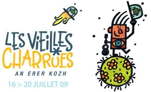 festival des vieilles charrues : la programmation 2009 L'affiche des vieilles charrues 2009