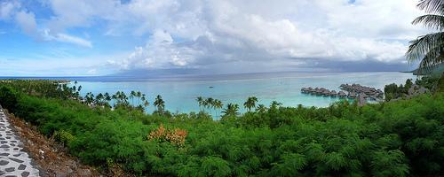 Photos panoramiques autour du monde moorea pano