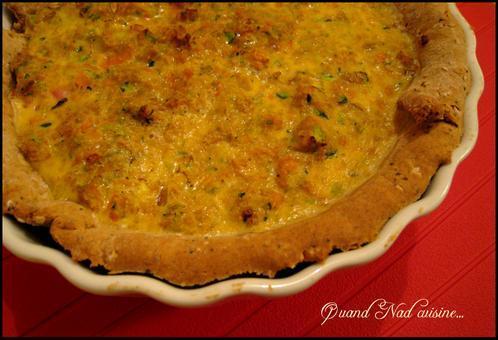 Tarte aux légumes râpés et au curry Tarte aux légumes râpés et au curry