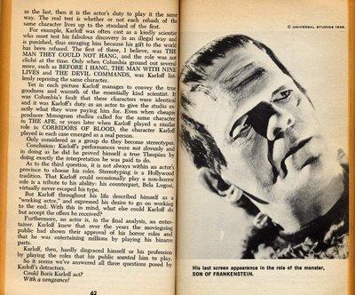 Boris Karloff - The Frankenscience Monster
