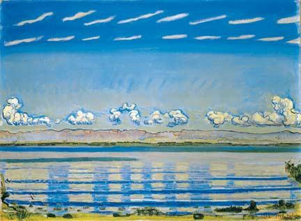 Hodler,Formes rythmées au bord du Lac Léman (1908)
