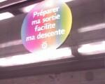 Appels au civisme dans le metro Appels au civisme dans le metro