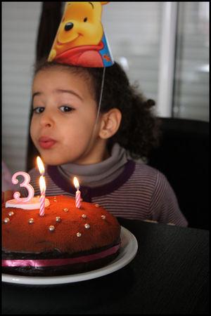 Gâteau double couche chocolat-mascarpone anniversaire