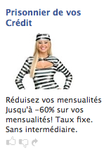 Des canons et des poufs Prisonnière