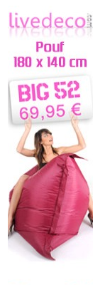 Des canons et des poufs Pouf