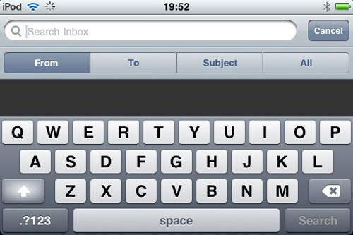 iPhone OS 3.0 : nouveautés du firmware iphone os 3 clavier