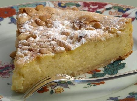 Torta della nonna: dessert italien citron et pignons