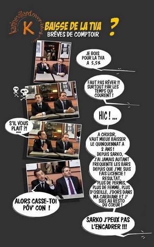 Sarkozy et la Tva à 5,5% pour les restaurateurs, faites moi rire UrPix.fr