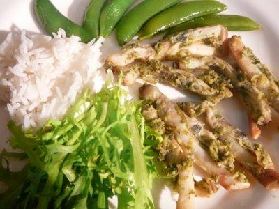 Couteaux au beurre à l’ail