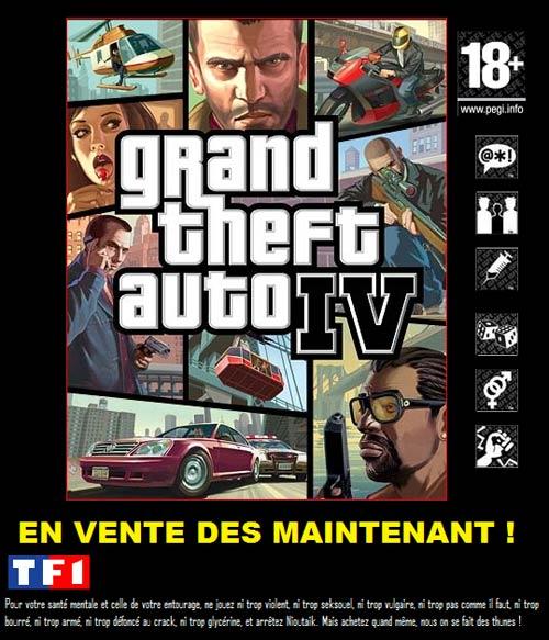 Concours pubs anti jeux - Résultats Pub anti jeux vidéo
