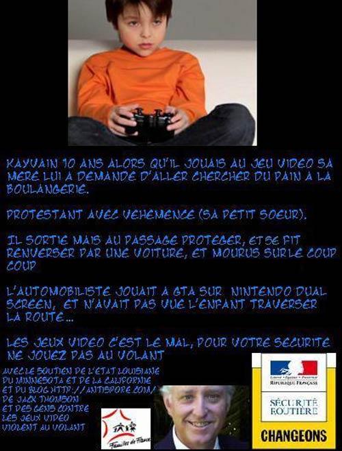 Pub anti jeux vidéo