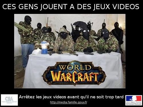 Concours pubs anti jeux - Résultats Pub anti jeux vidéo