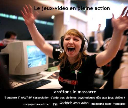 Concours pubs anti jeux - Résultats Pub anti jeux vidéo