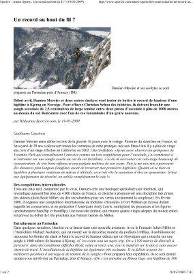 Highline à Kjerag : les honneurs de Sport 24