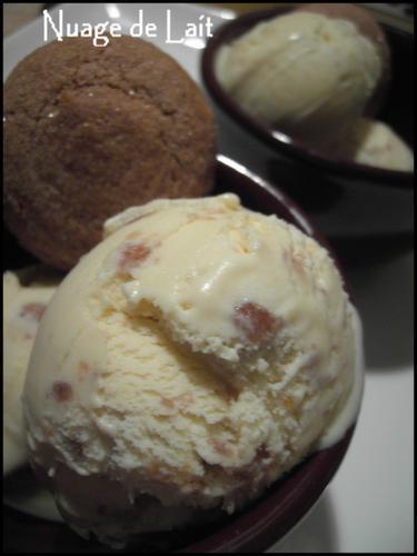 Crème Glacée Amande aux Eclats d'Amarettis Café Crème Glacée Amande aux Eclats d'Amarettis Café