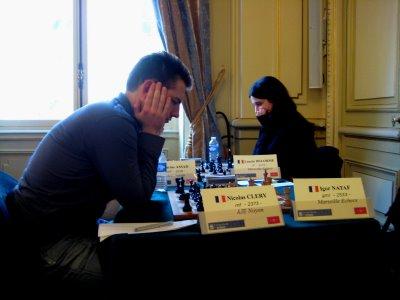 Nicolas Cléry et Laurie Delorme © Chess & Strategy 
