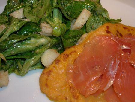 Blinis de patate douce de Cyril Lignac 009