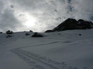 Ski de randonnée dans les Alpes suisses...