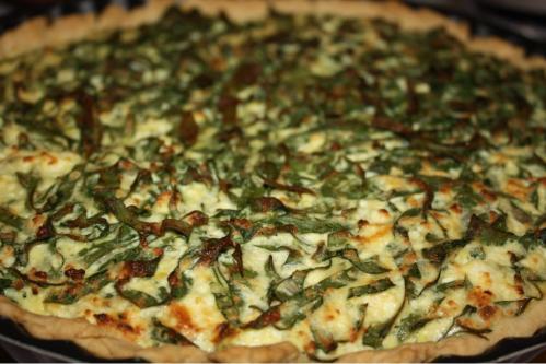 Tarte au vert de blettes et au brocciu