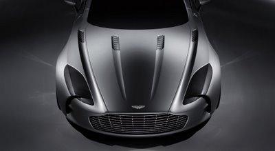 La One-77 d'Aston Martin se dévoile peu à peu.