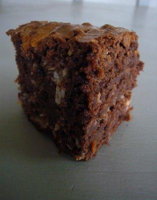 brownies marbrés à la noix de coco