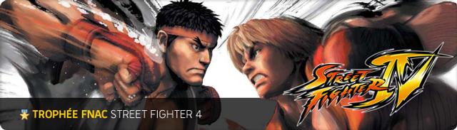 Trophée FNAC Street Fighter IV Trophée FNAC Street Fighter