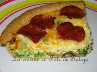 Quiche Italienne au goût de Pizza