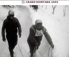 1963: la TSR filme le championnat de bobsleigh à Crans-Montana bob-archives-tsr