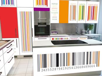 Cuisine code-barre façon Chateaushop.com Cuisine code-barre façon Chateaushop.com
