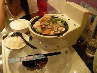 Toilet Bowl Taiwan restaurant Toilettes