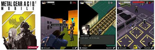 Metal Gear Acid 2 : nouveau jeu Glu metal gear acid 2