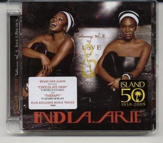2006 2009 India.Arie Testimony Vol. Reviews Chronique d'une artiste soul irradie malgré quelques faux fâcheux