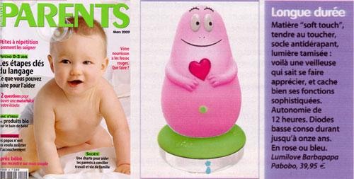 La veilleuse Babapapa