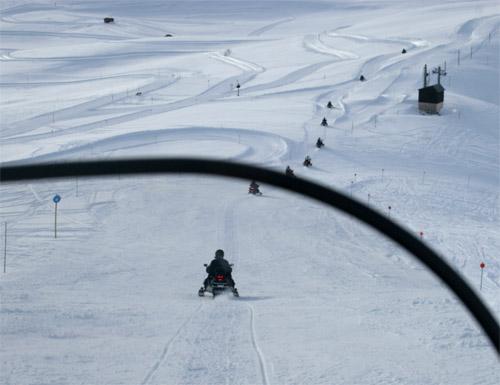 Trop bon ! randonnée motoneige alpe d'huez